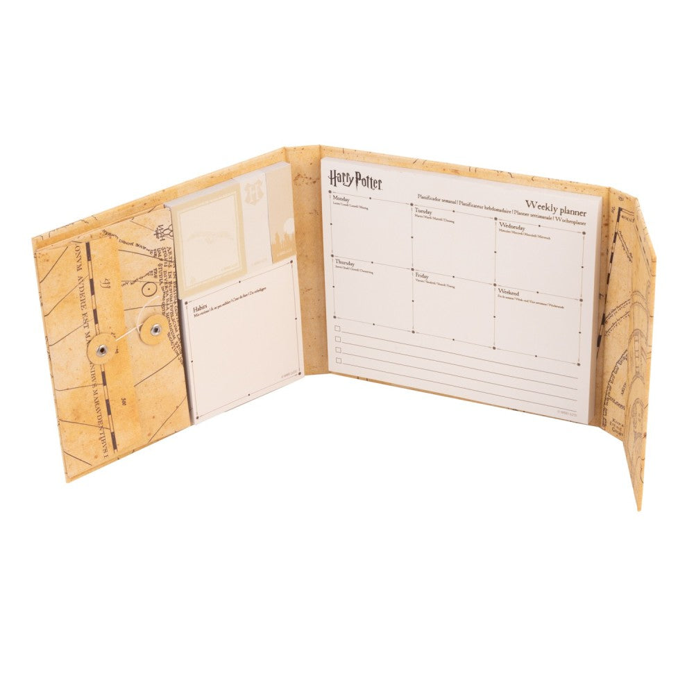 Harry Potter Planner with Sticky Notes - Olleke Wizarding Shop Amsterdam