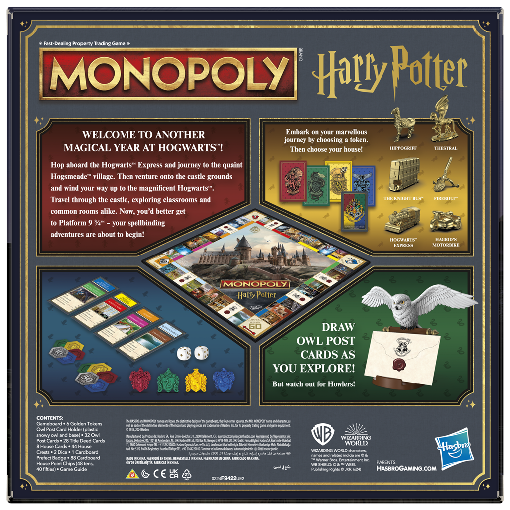 Harry Potter Monopoly NL - Olleke Wizarding Shop Amsterdam