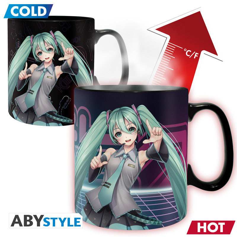 Hatsune Miku Mug Heat Changing