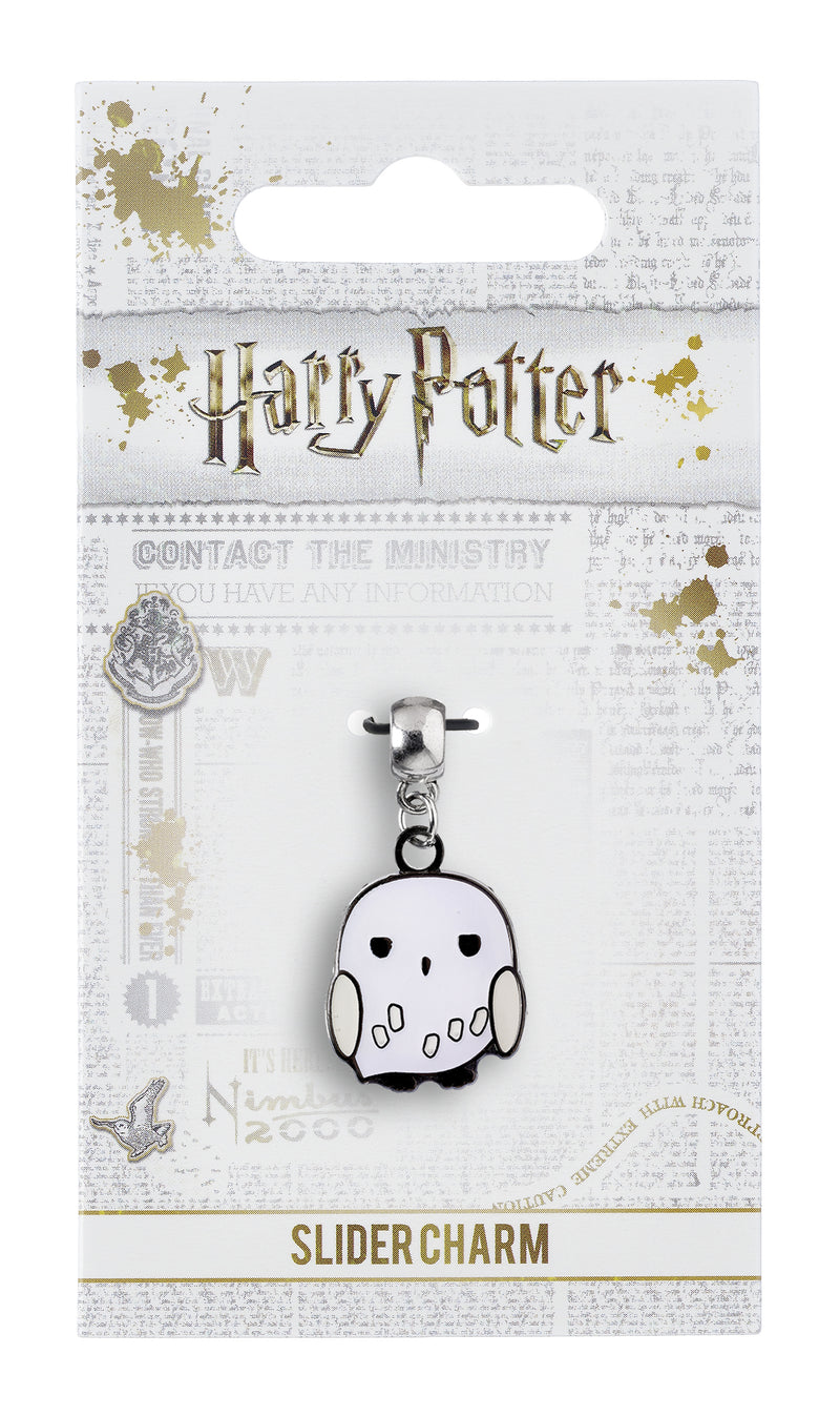 Harry Potter Silver Plated Hedwig Slider Charm