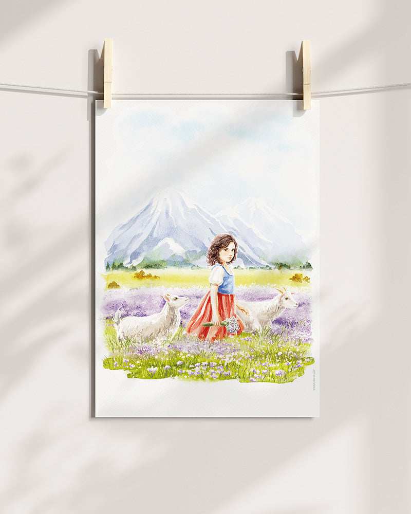 Heidi Art Print