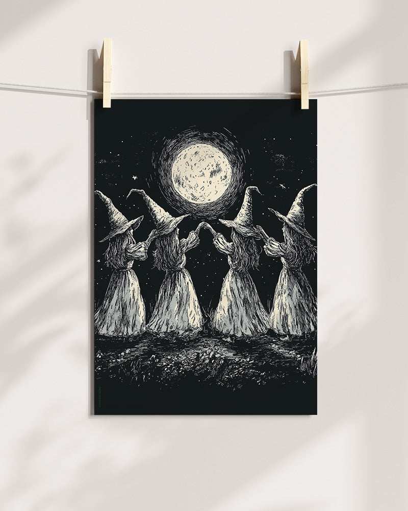 Witches Art Print