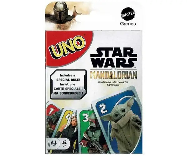 Star Wars Mandalorian Card Game UNO - Olleke Wizarding Shop Amsterdam