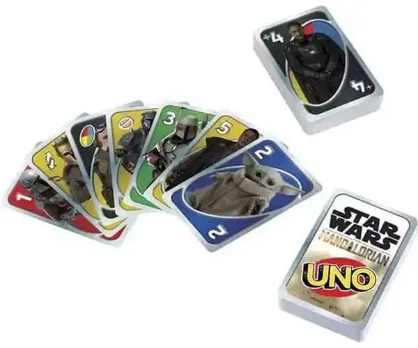Star Wars Mandalorian Card Game UNO - Olleke Wizarding Shop Amsterdam