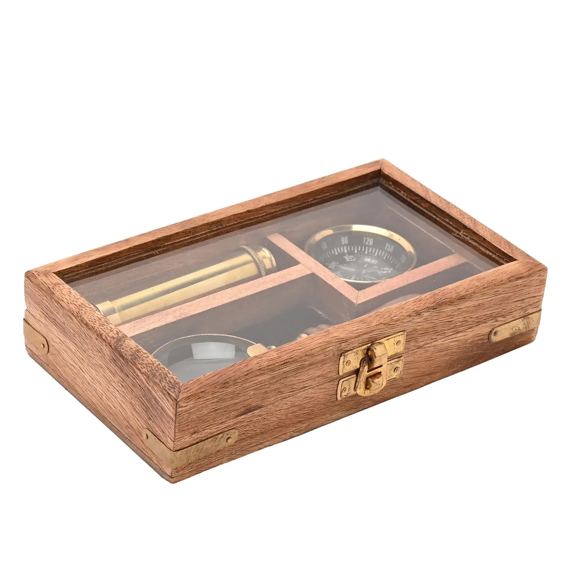 Telescope, Compass & Magnifying Glass Set - Olleke Wizarding Shop Amsterdam