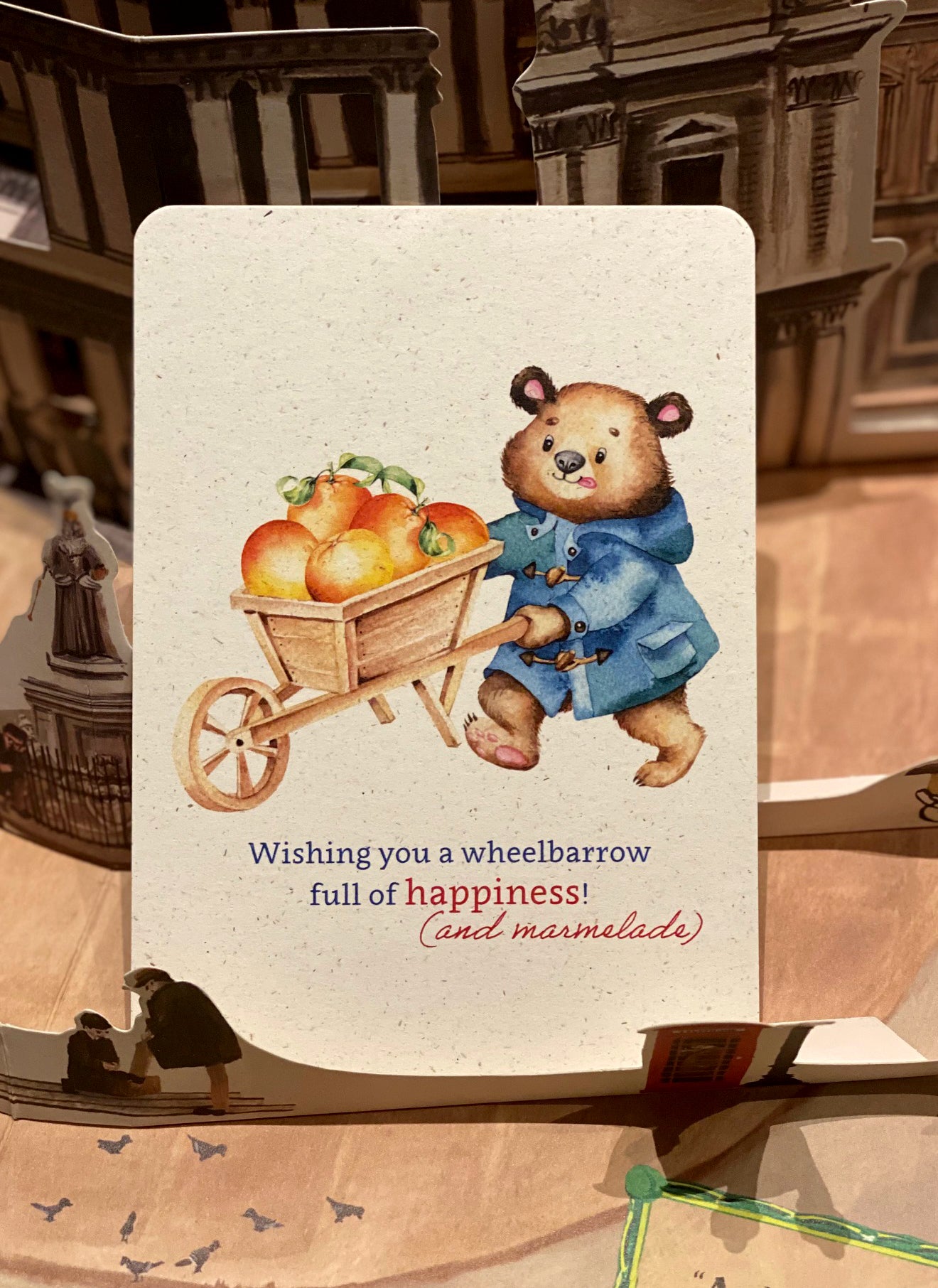 Wishing you a wheelbarrow full of happiness! - Olleke Wizarding Shop Amsterdam