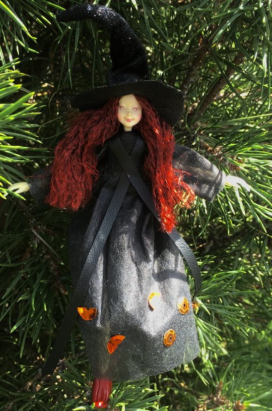 Fairy Black Witch - Olleke Wizarding Shop Amsterdam