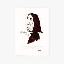 Professor Snape Detail from The Marauder’s Map Art Print - Olleke Wizarding Shop Amsterdam