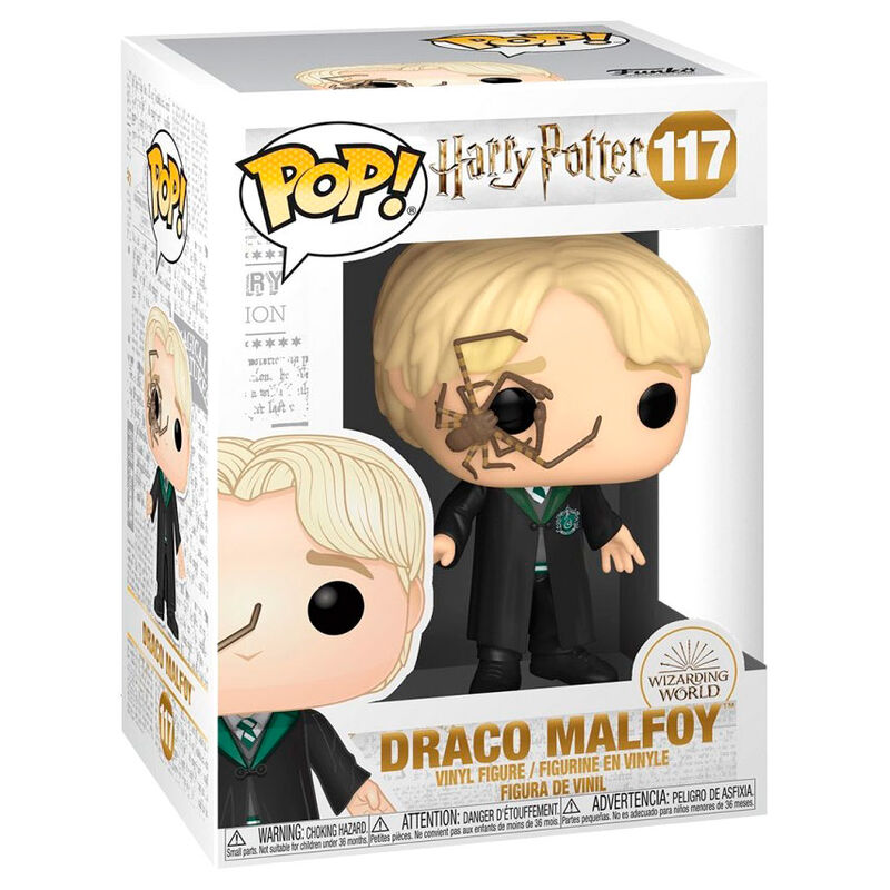 Harry Potter POP! Movies Vinyl Figure Malfoy w/Whip Spider
