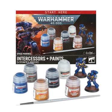 Warhammer 40K Infernus Marines + Paints