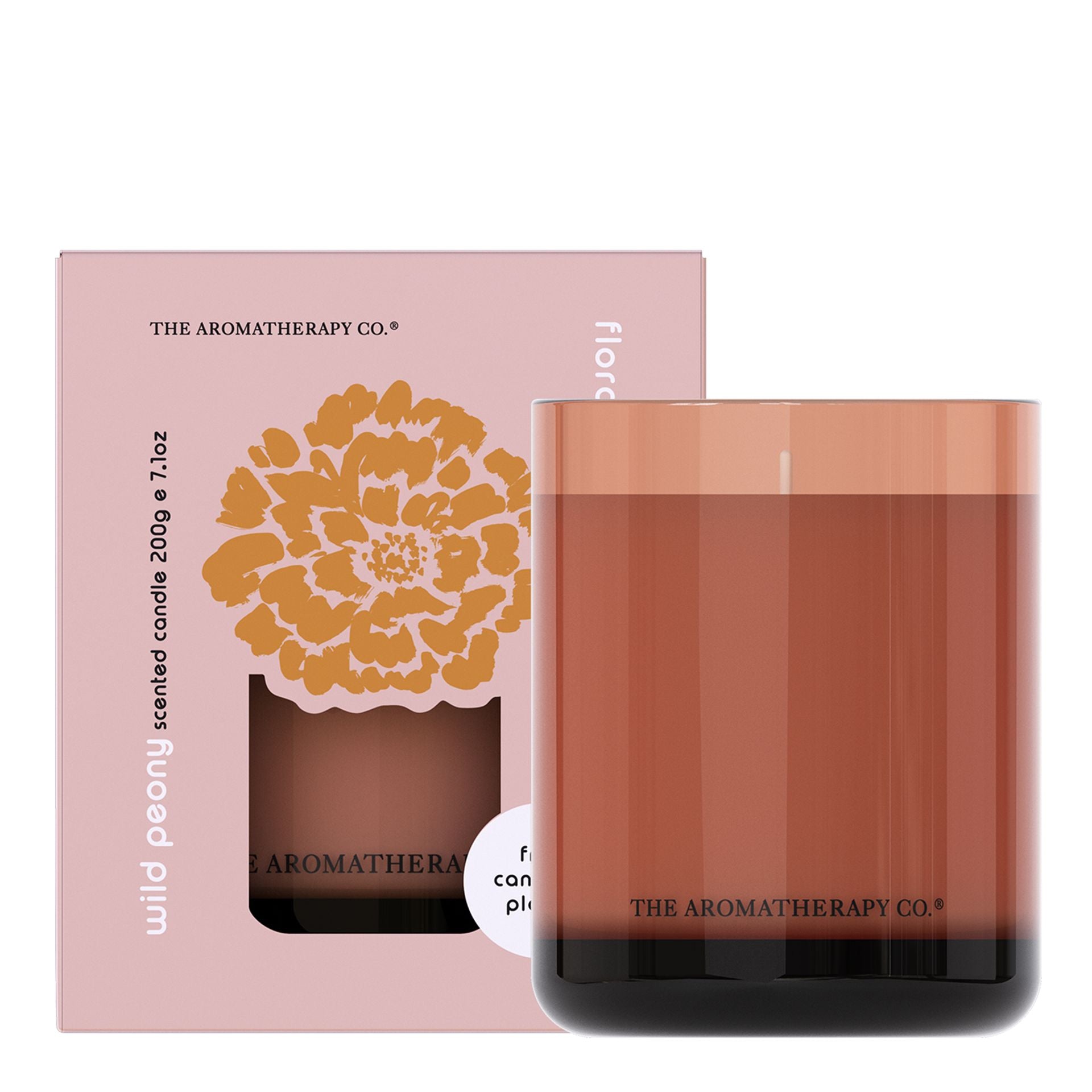 Floral Bloom 200g Candle to Planter - Wild Peony - Olleke Wizarding Shop Amsterdam