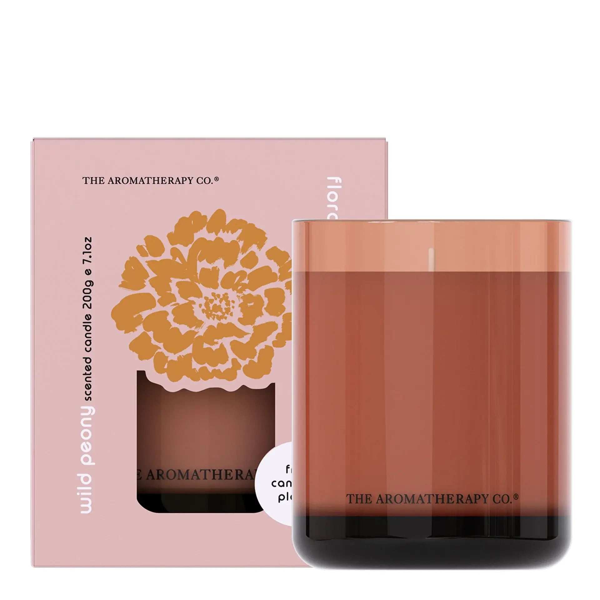 Floral Bloom 200g Candle to Planter - Wild Peony - Olleke Wizarding Shop Amsterdam