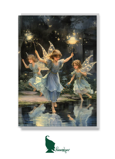Fairyland blank greeting card - Olleke Wizarding Shop Amsterdam