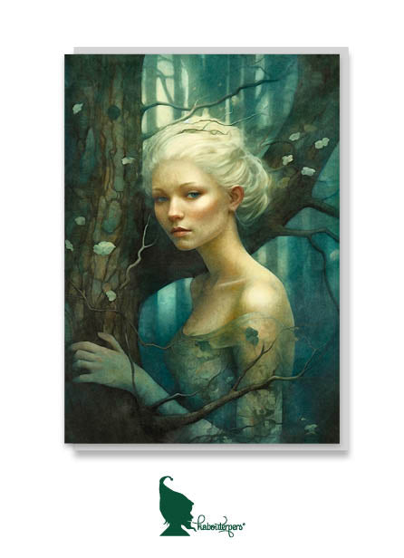 Forest Nymph blank greeting card - Olleke Wizarding Shop Amsterdam