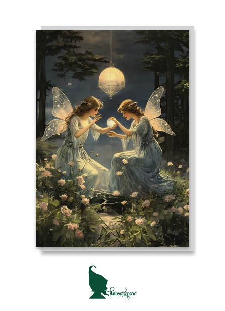 Fairyland blank greeting card - Olleke Wizarding Shop Amsterdam