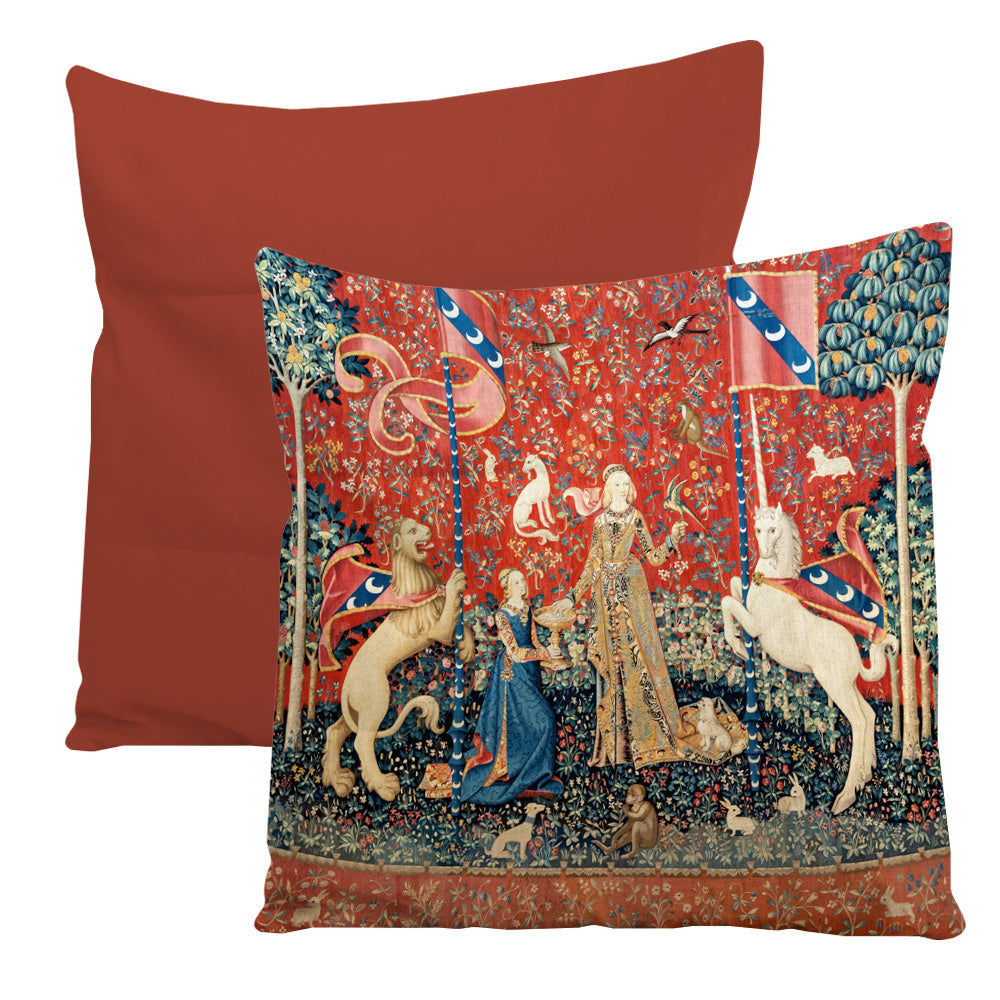 Lady with the Unicorn Cushion Cover - Olleke Wizarding Shop Amsterdam