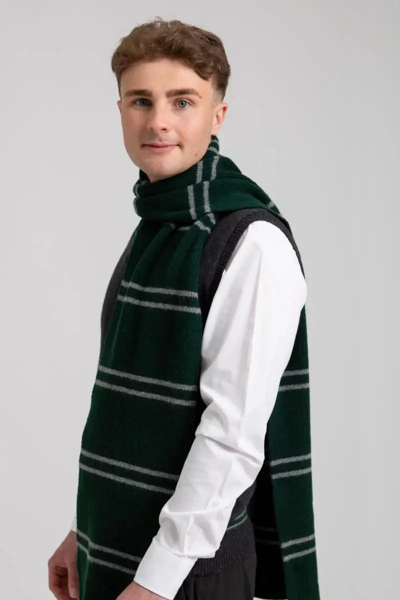 Slytherin Scarf - Olleke Wizarding Shop Amsterdam