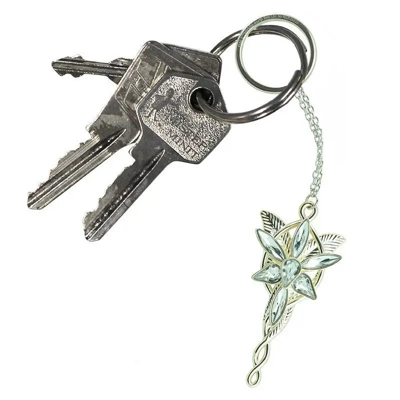 Lord of the Rings Evening star keyring - Olleke Wizarding Shop Amsterdam
