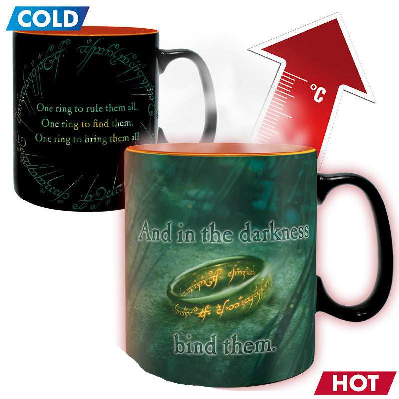 The Lord of the Rings Mug Heat Changing Sauron