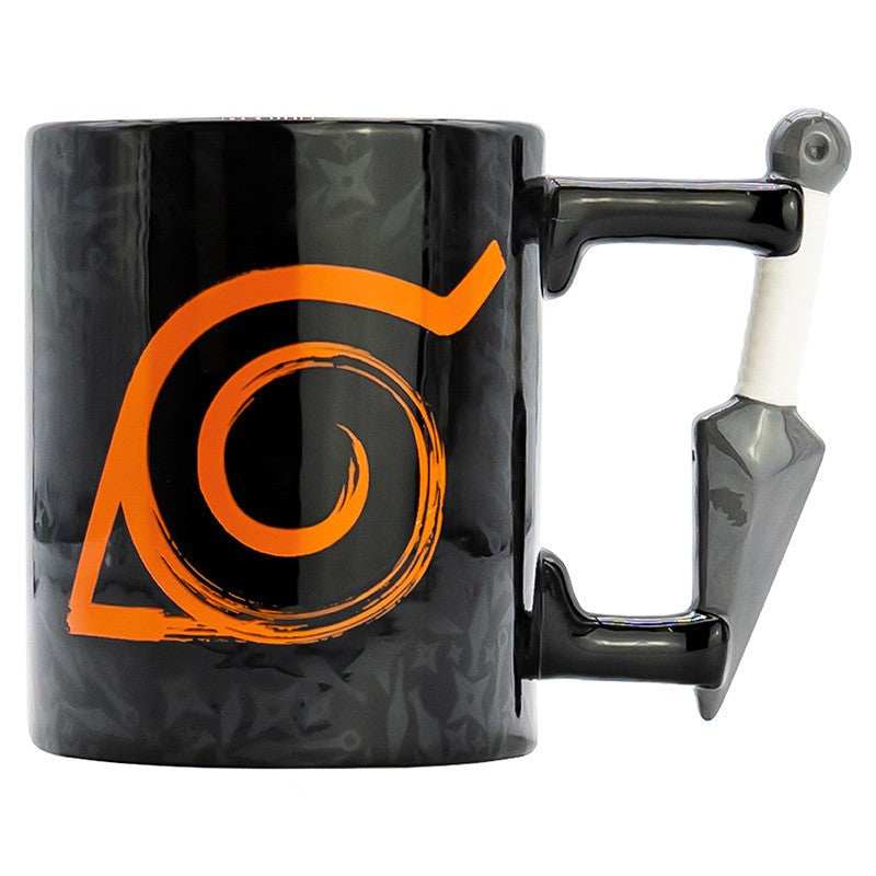 Naruto Shippuden Mug 3D handle Kunai Konoha