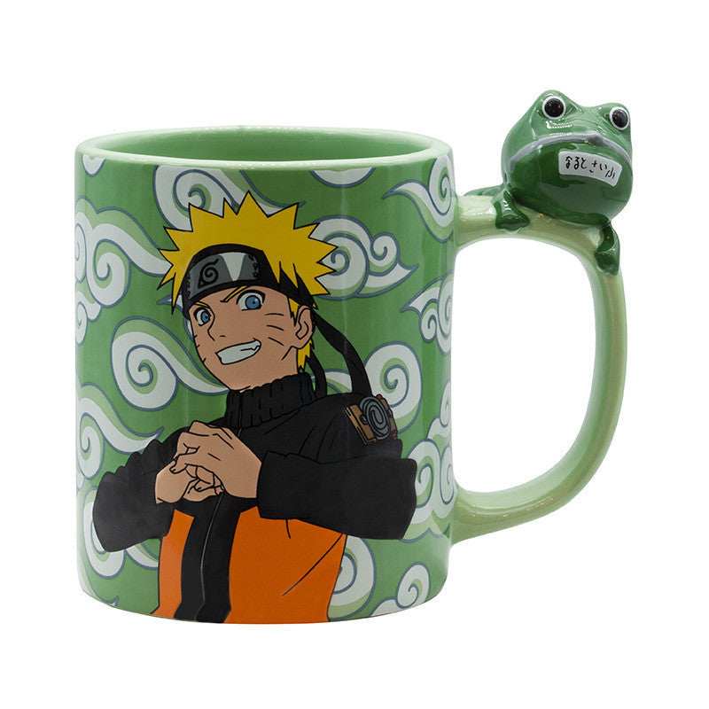 Naruto Shippuden Mug 3D handle Naruto and Gama-chan