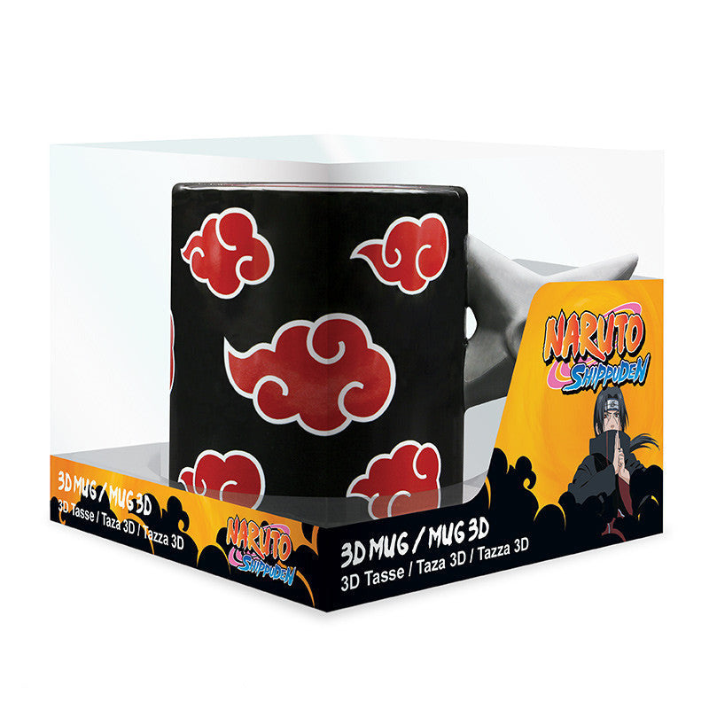 Naruto Shippuden Mug 3D handle Akatsuki