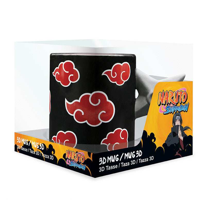 Naruto Shippuden Mug 3D handle Akatsuki