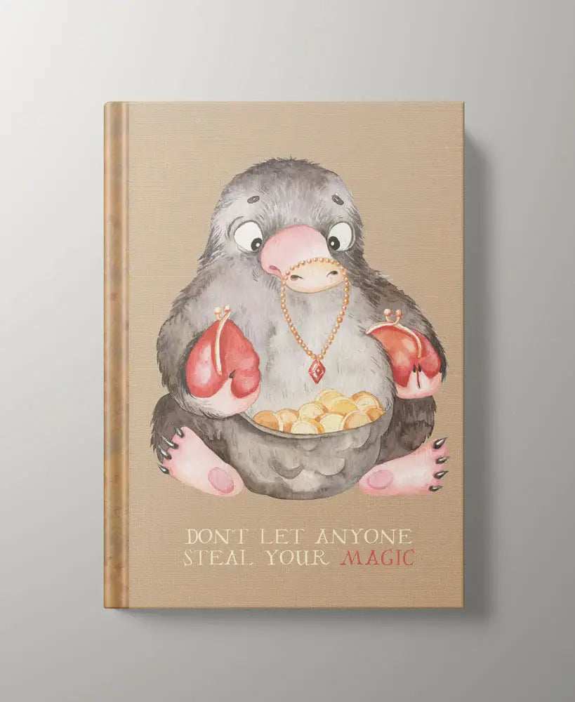 Magical Sketchbook 'Don't let anyone steal your magic' - Olleke Wizarding Shop Amsterdam