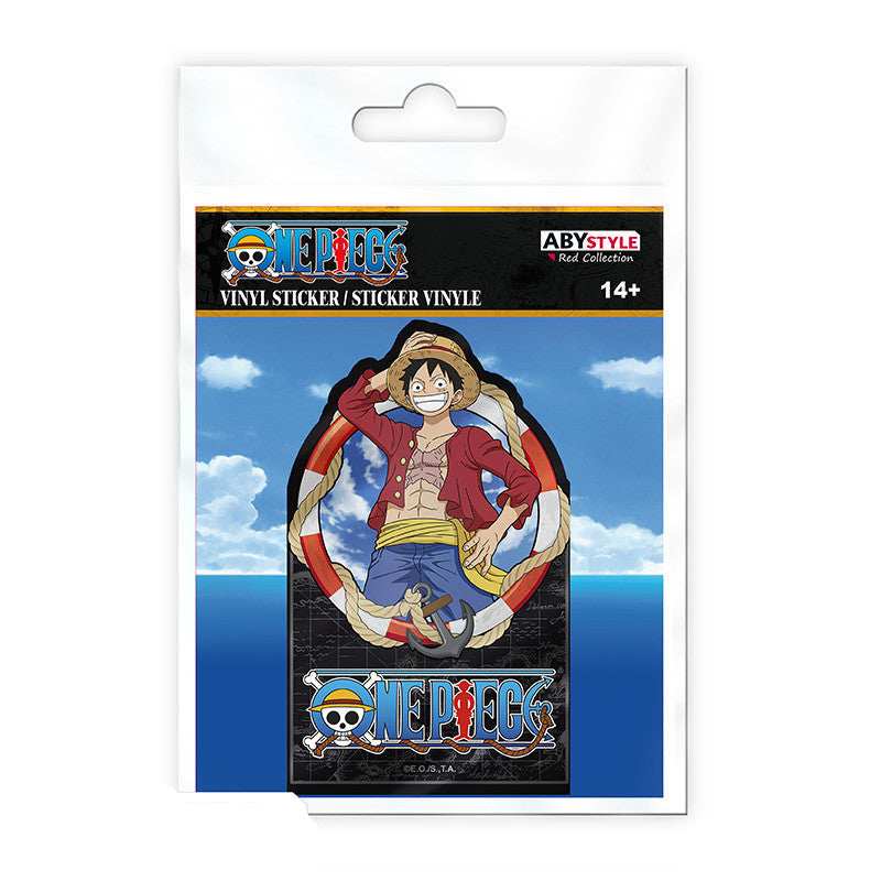 One Piece Vinyl Sticker - Luffy