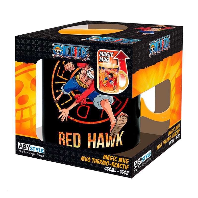 One Piece Mug Heat Changing Luffy & Sabo