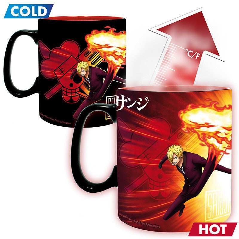 One Piece Mug Heat Changing Zoro & Sanji