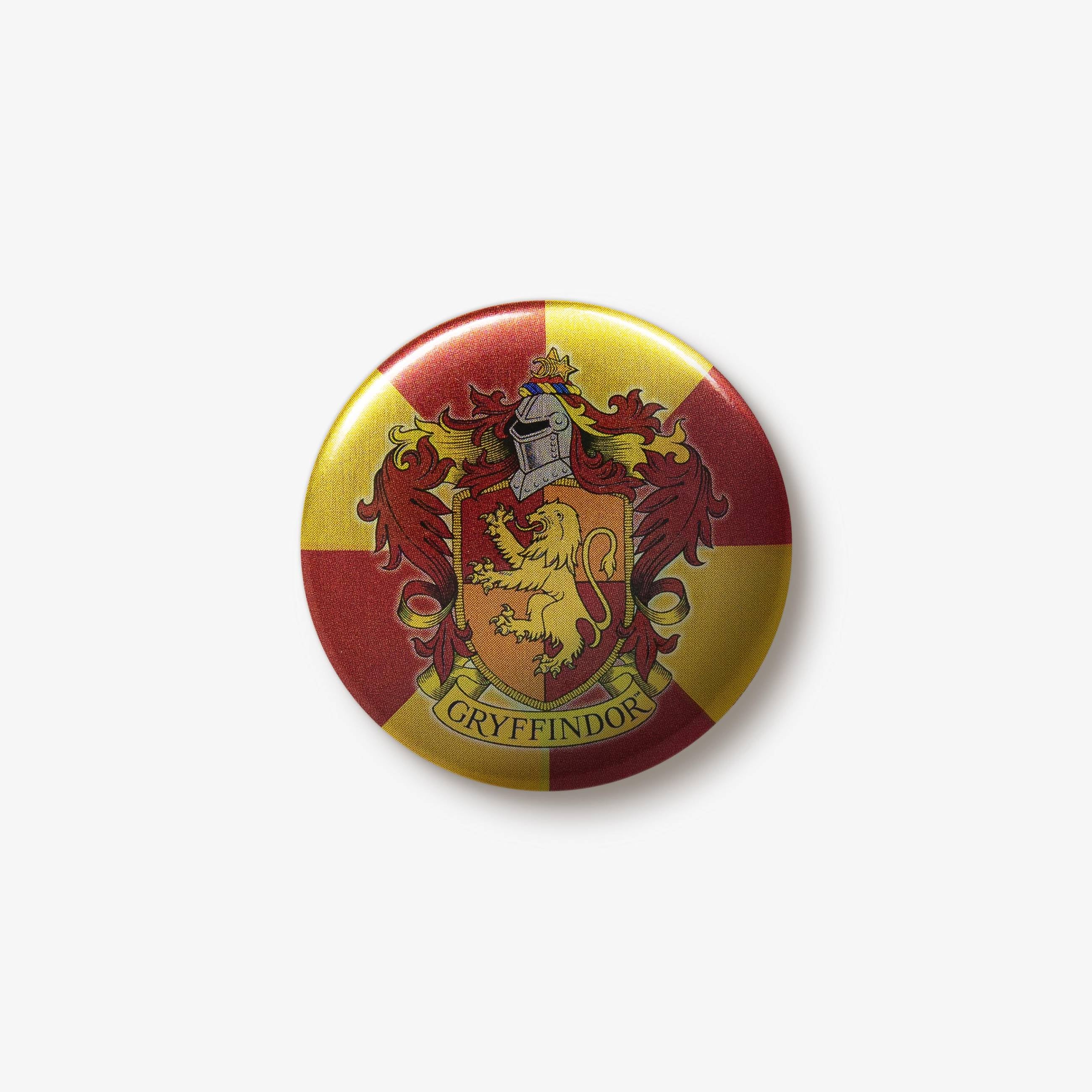 Gryffindor House Crest Button Badge - Olleke Wizarding Shop Amsterdam