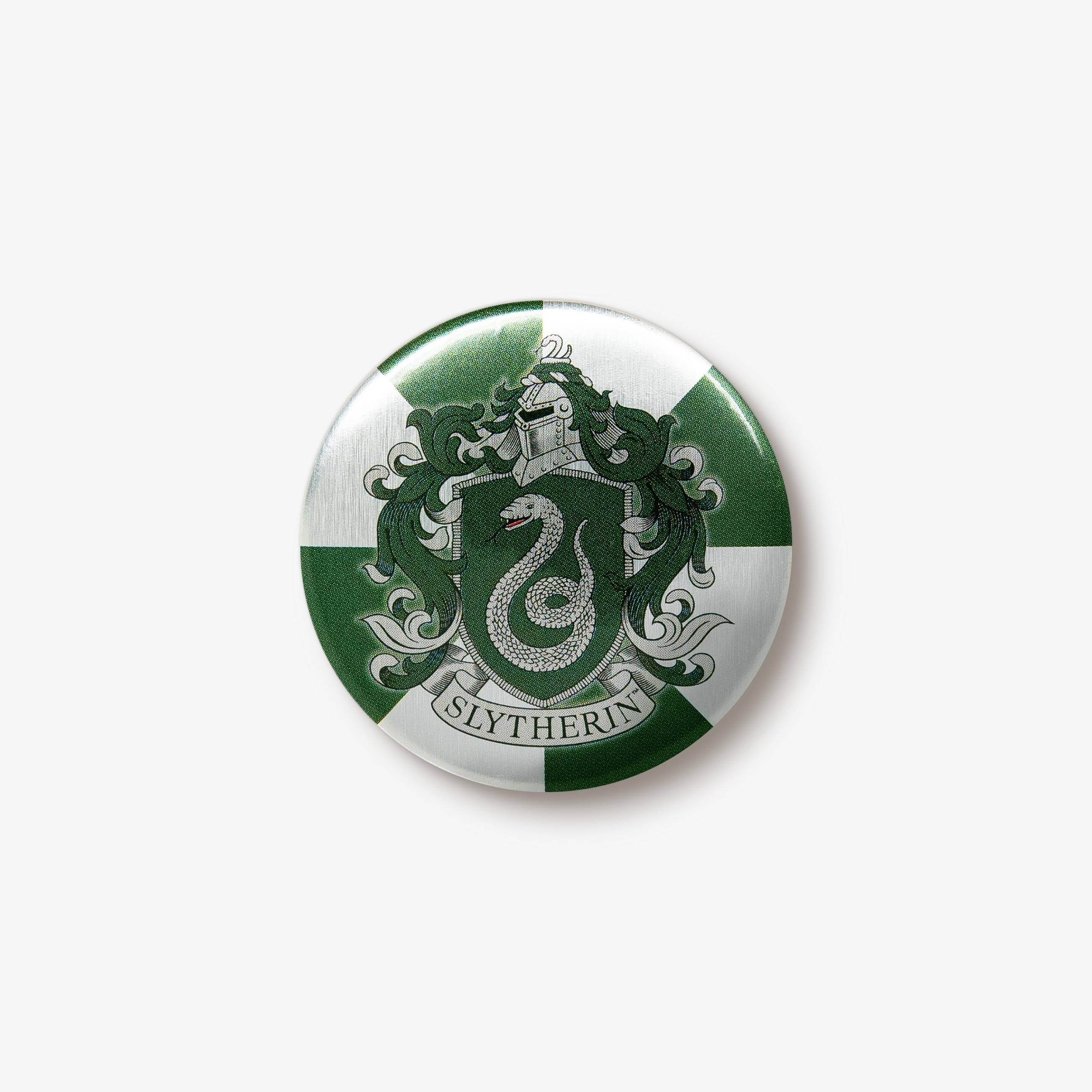 Slytherin House Crest Button Badge - Olleke Wizarding Shop Amsterdam