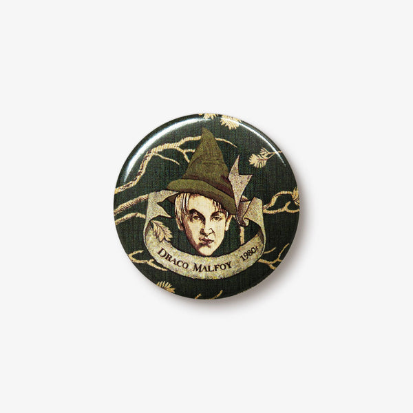 Black Family Tapestry Button Badge Draco