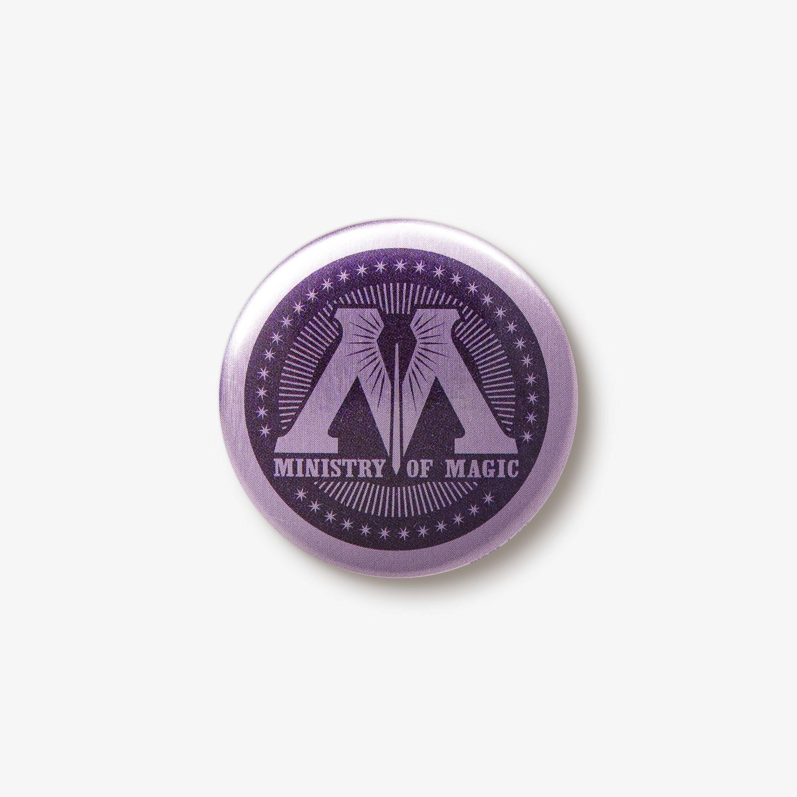 Ministry of Magic Emblem Button Badge - Olleke Wizarding Shop Amsterdam