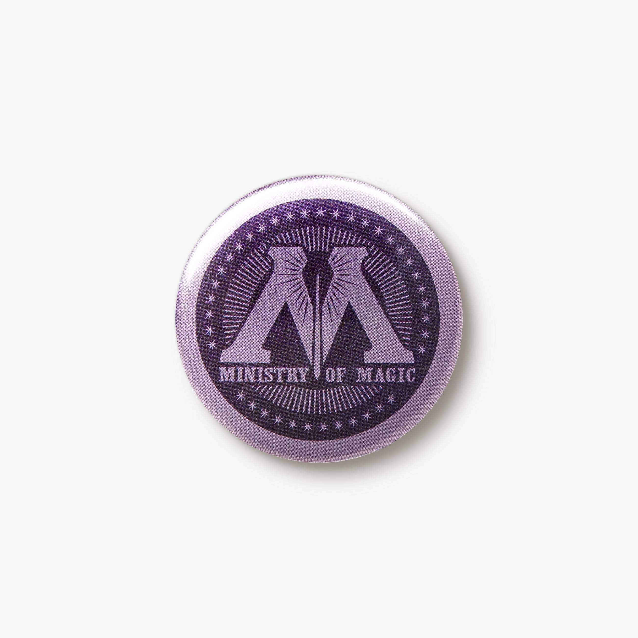 Ministry of Magic Emblem Button Badge - Olleke Wizarding Shop Amsterdam