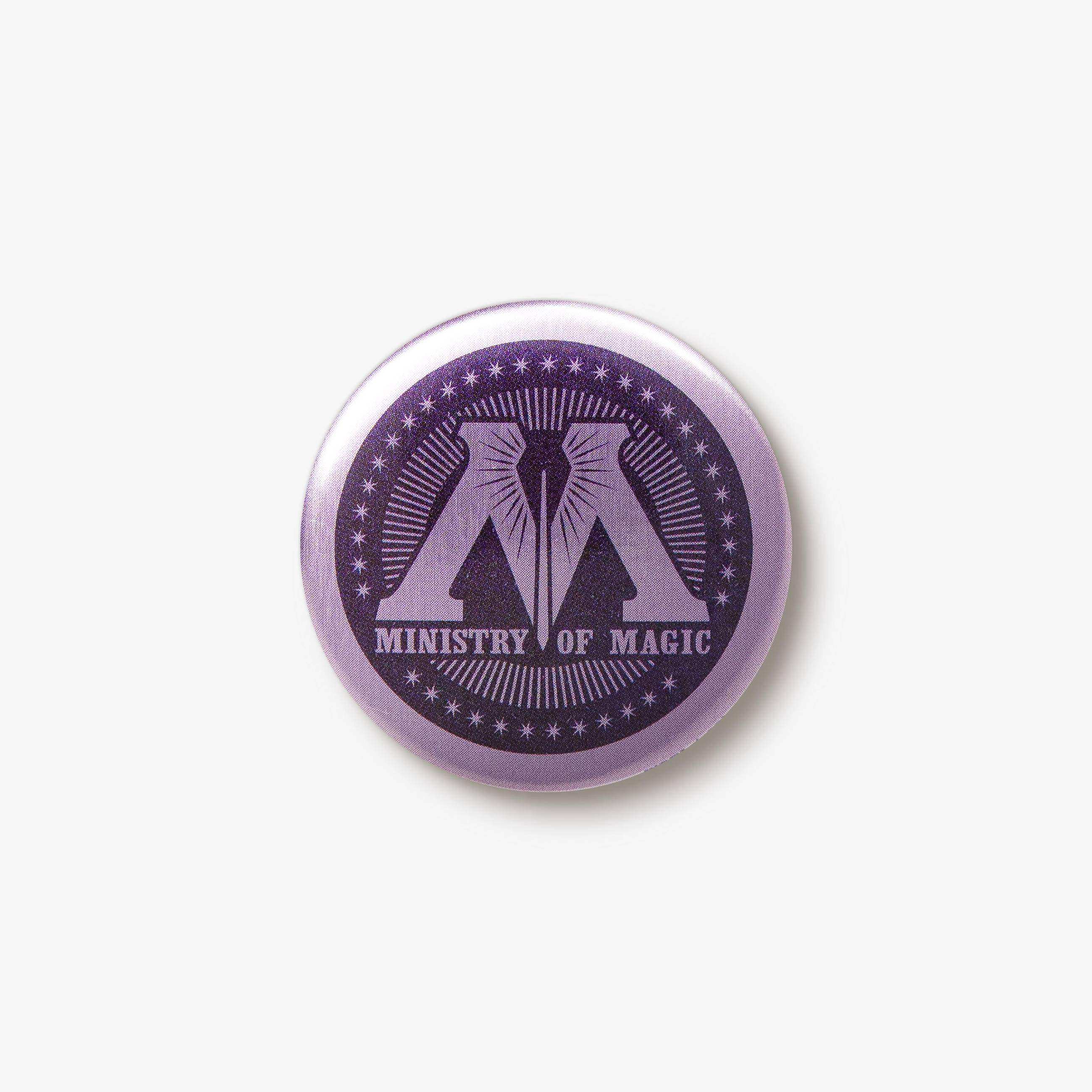 Ministry of Magic Emblem Button Badge - Olleke Wizarding Shop Amsterdam