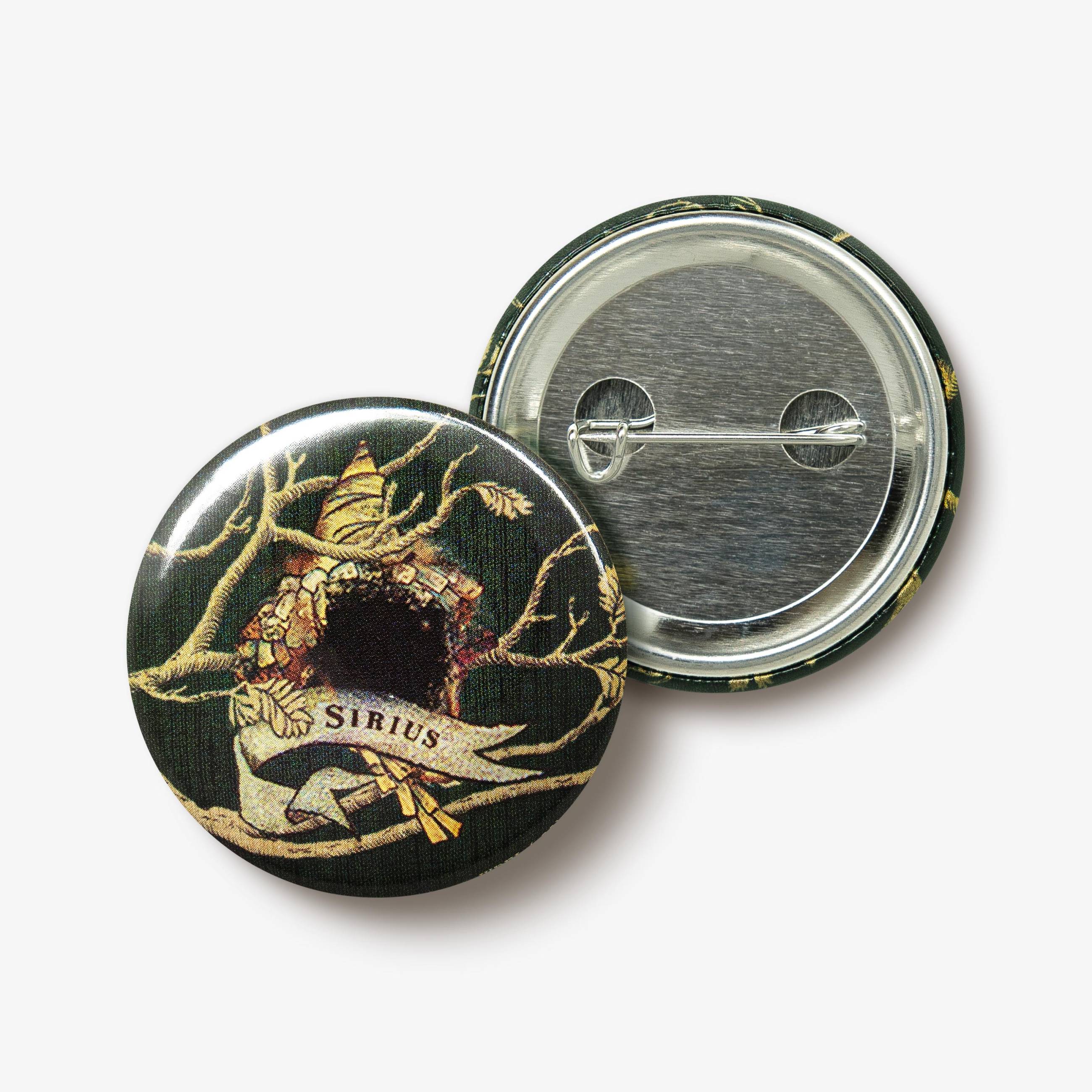 Black Family Tapestry Button Badge Sirius - Olleke Wizarding Shop Amsterdam