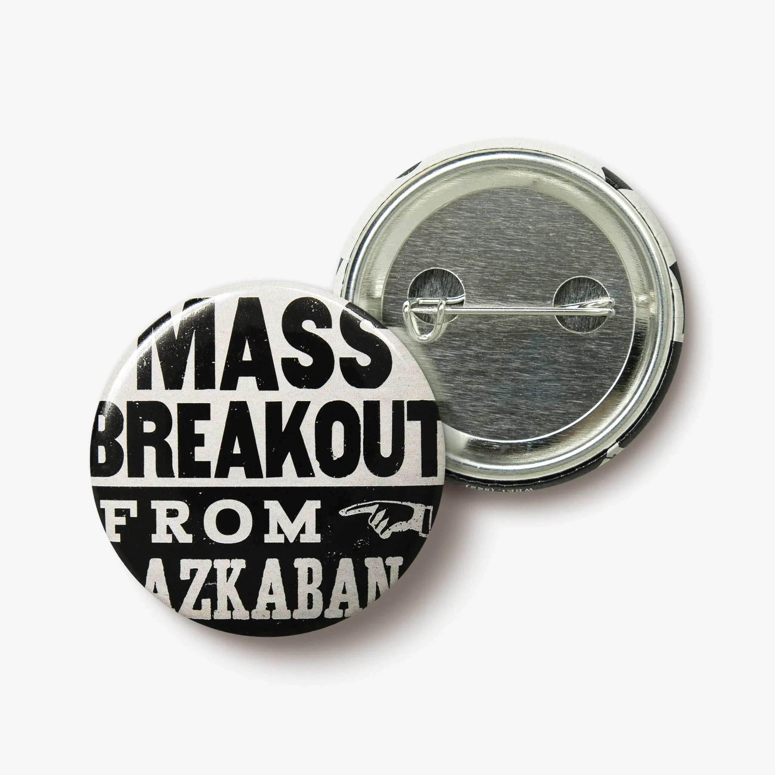 'Mass Breakout from Azkaban' Button Badge - Olleke Wizarding Shop Amsterdam