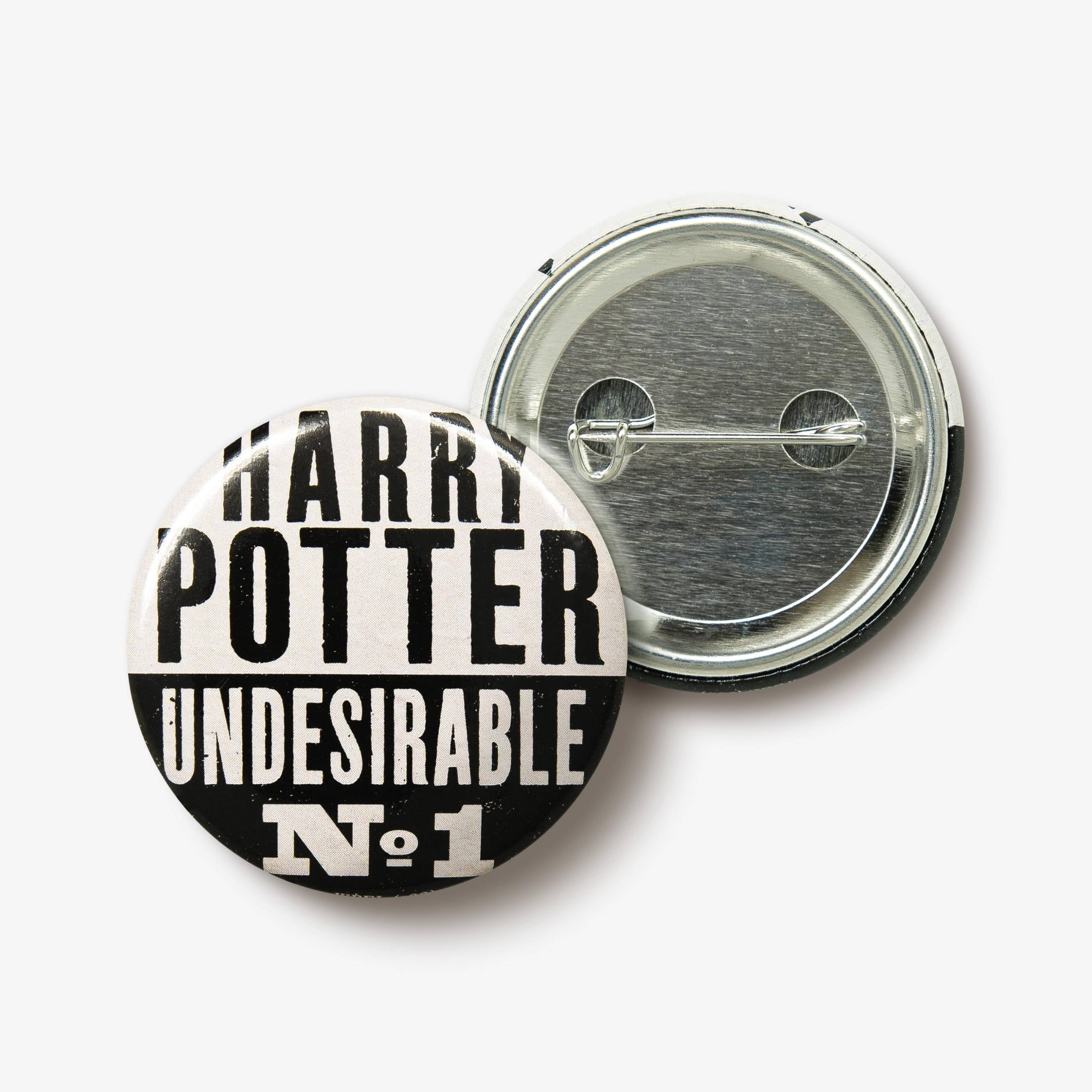 'Undesirable No.1' Button Badge - Olleke Wizarding Shop Amsterdam