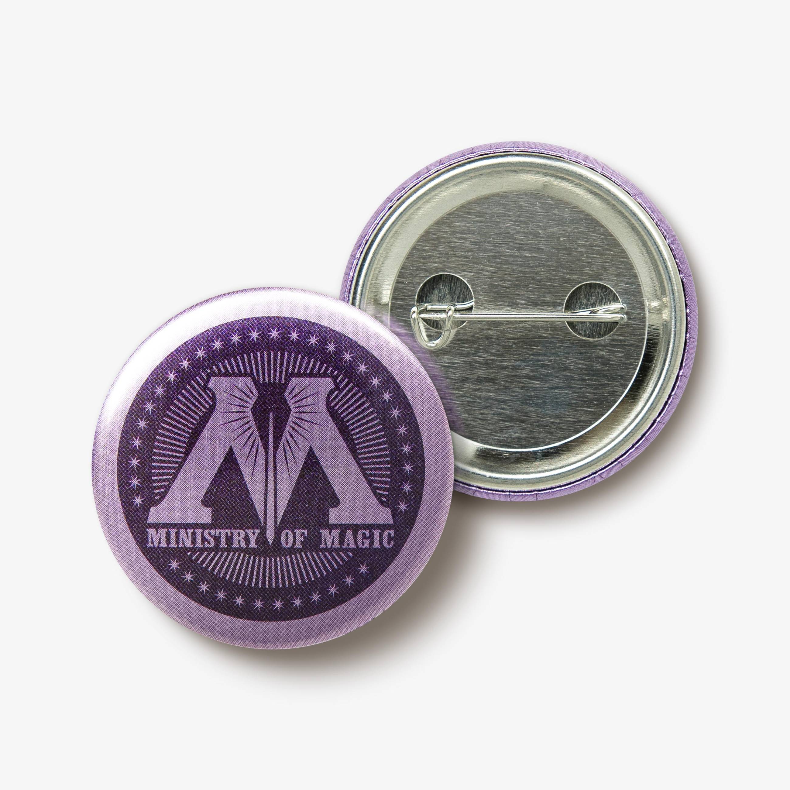 Ministry of Magic Emblem Button Badge - Olleke Wizarding Shop Amsterdam
