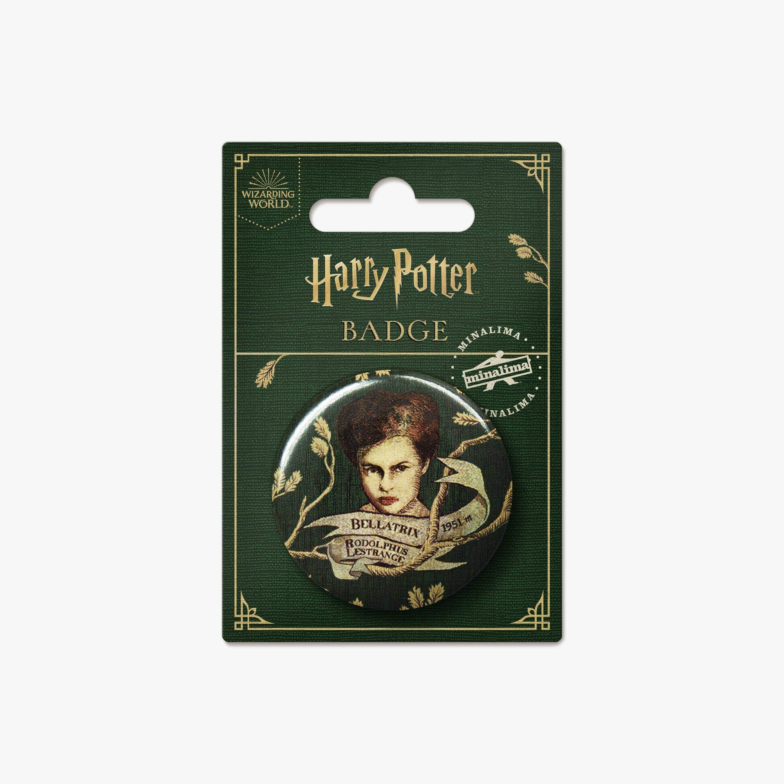 Black Family Tapestry Button Badge Bellatrix - Olleke Wizarding Shop Amsterdam