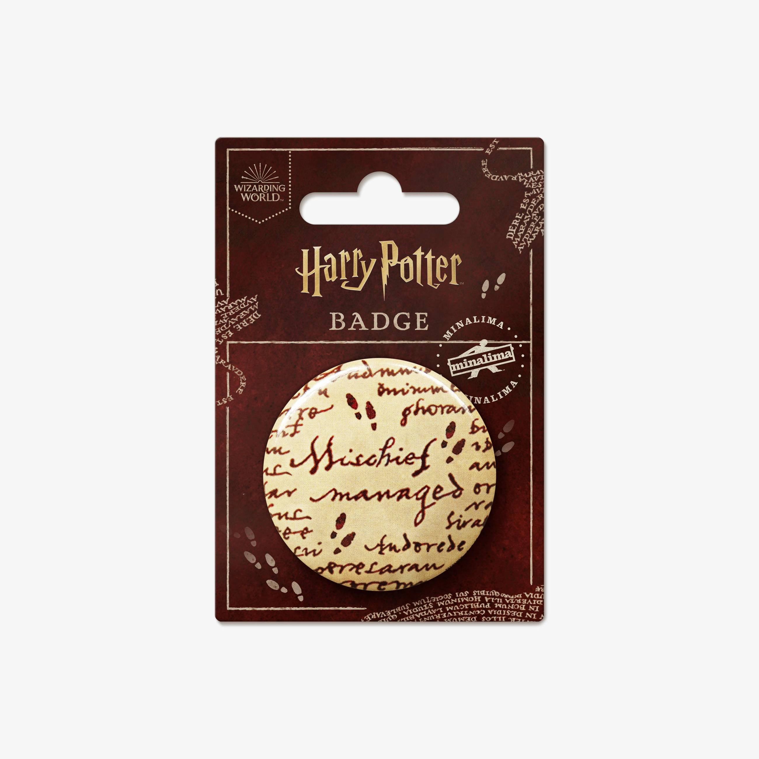 Mischief Managed Button Badge - Olleke Wizarding Shop Amsterdam