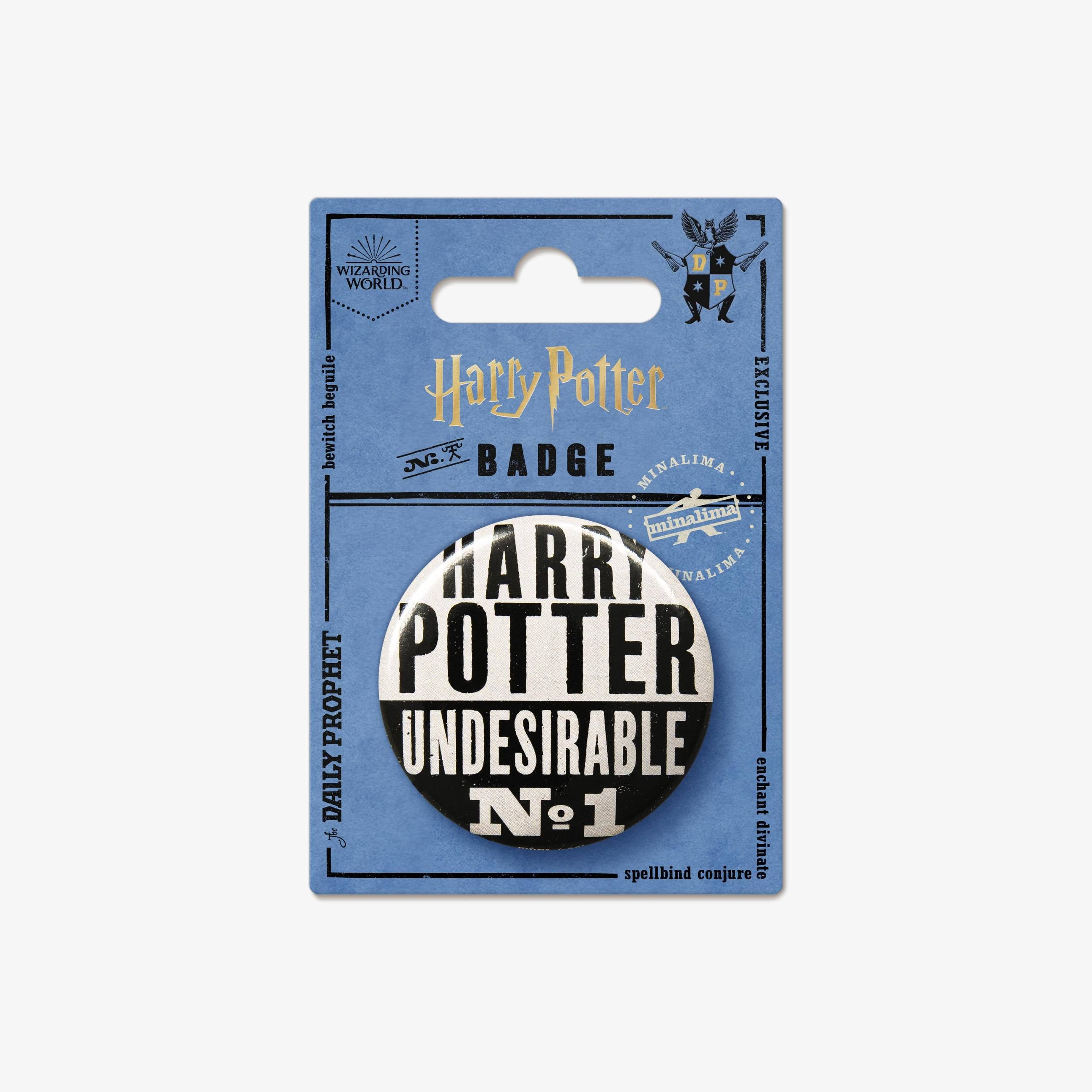 'Undesirable No.1' Button Badge - Olleke Wizarding Shop Amsterdam