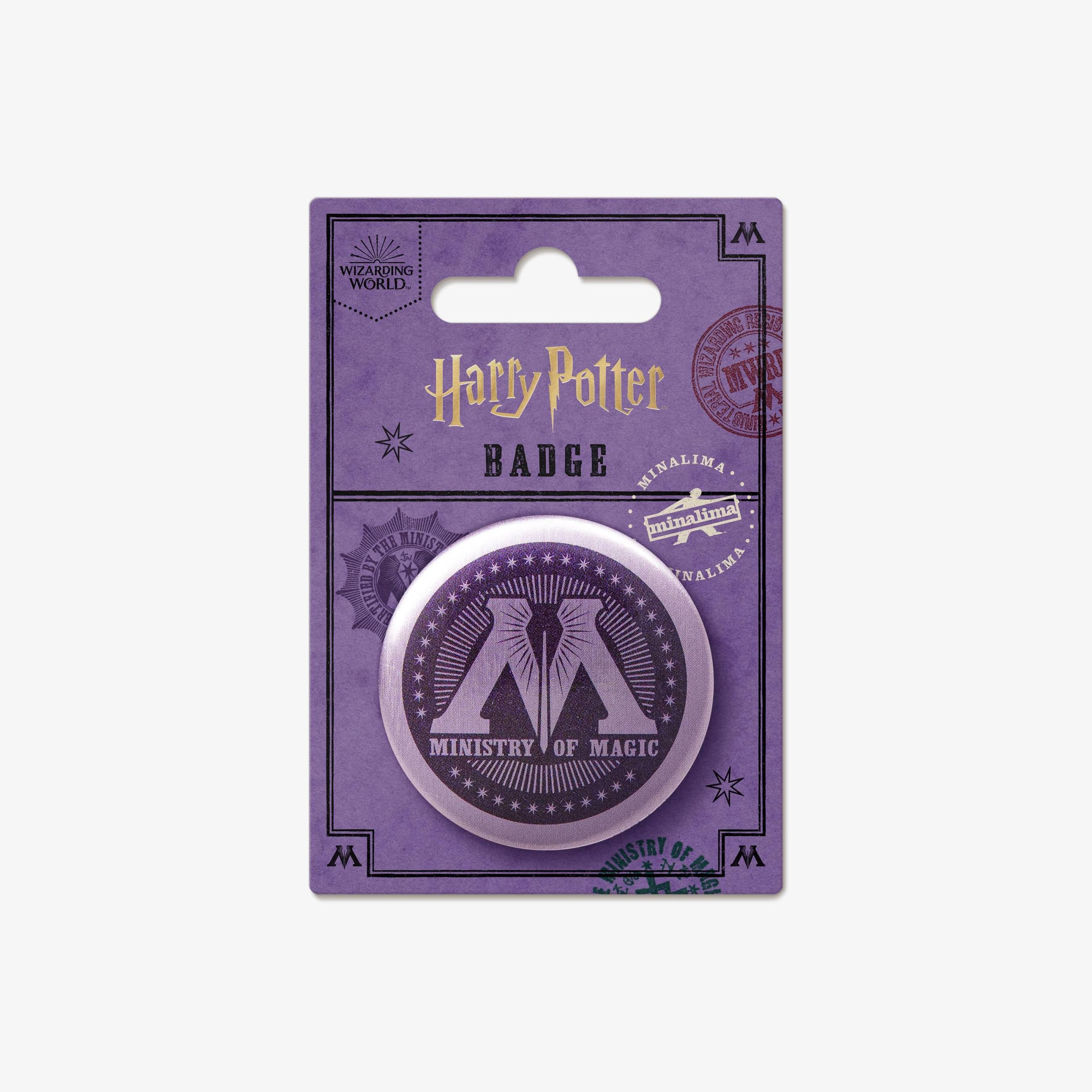 Ministry of Magic Emblem Button Badge - Olleke Wizarding Shop Amsterdam