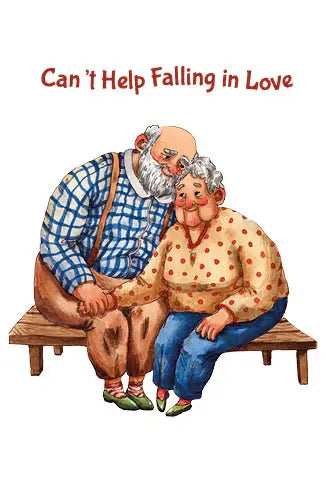 Can’t Help Falling in Love Greeting card - Olleke Wizarding Shop Amsterdam