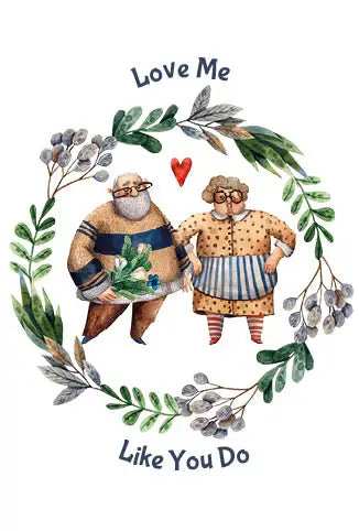 Love Me Like You Do Greeting card - Olleke Wizarding Shop Amsterdam