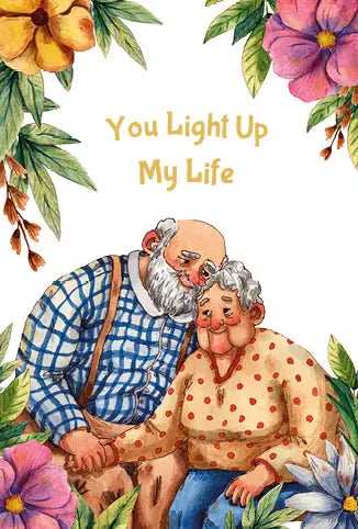 You Light Up My Life Greeting card - Olleke Wizarding Shop Amsterdam
