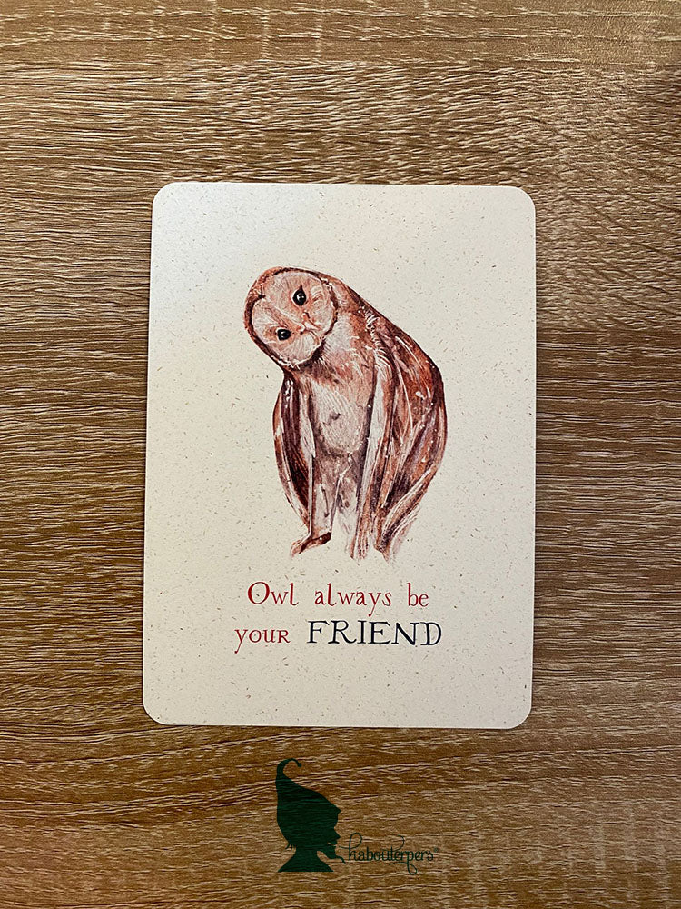 Owl always be your Friend - Olleke Wizarding Shop Amsterdam
