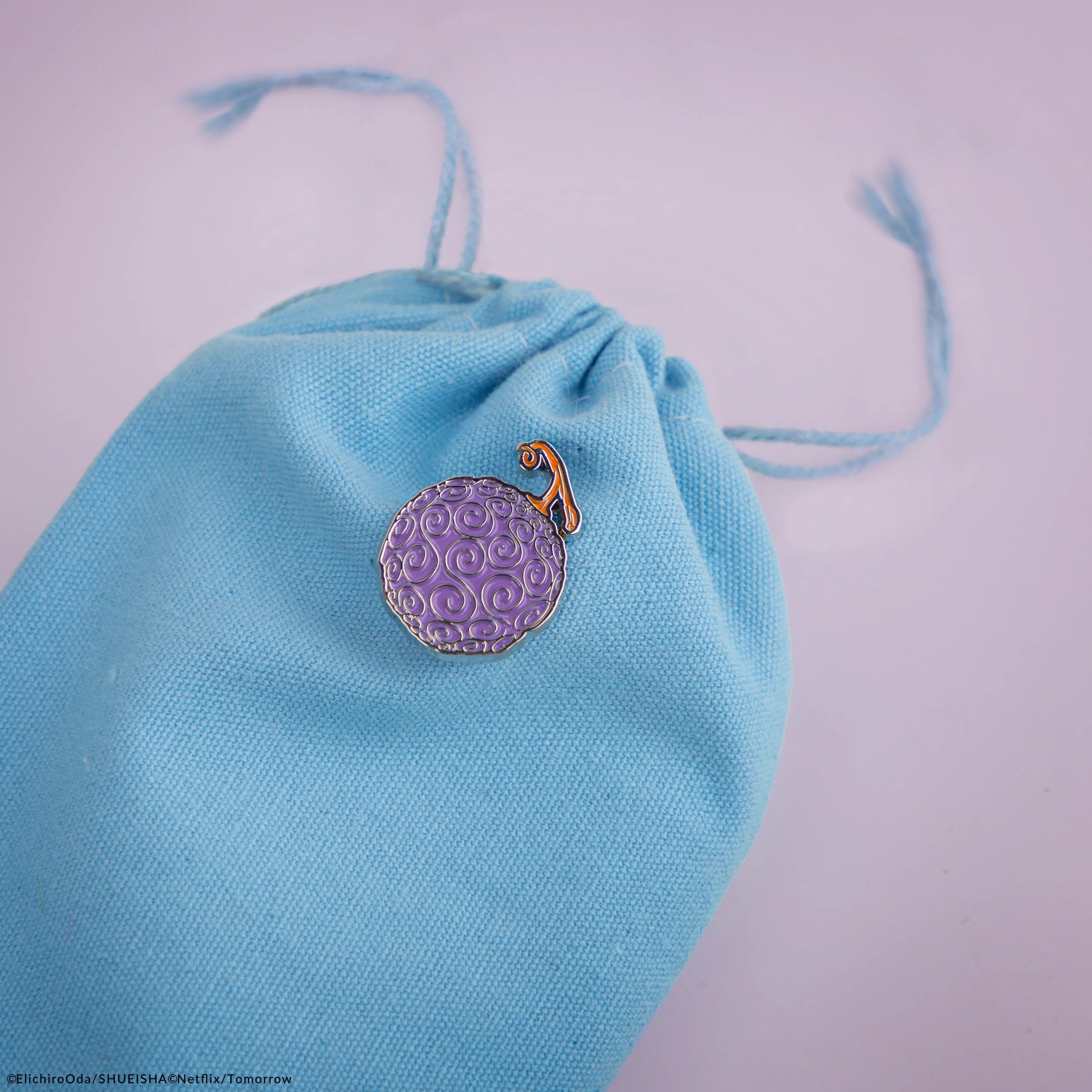 One Piece Gum Gum fruit pin badge - Olleke Wizarding Shop Amsterdam